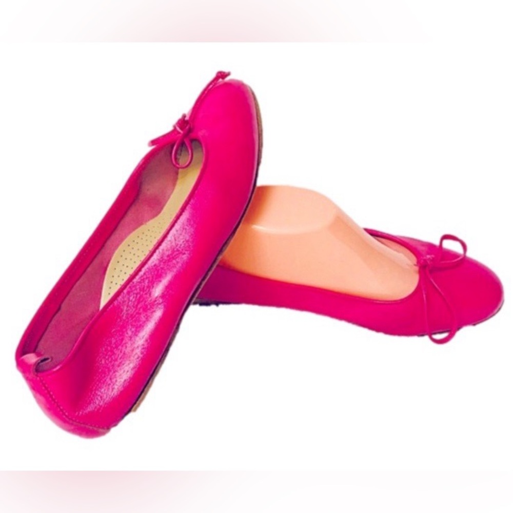Capriccio Hot Pink Soft Leather Shoes with Arch Support from Zurich